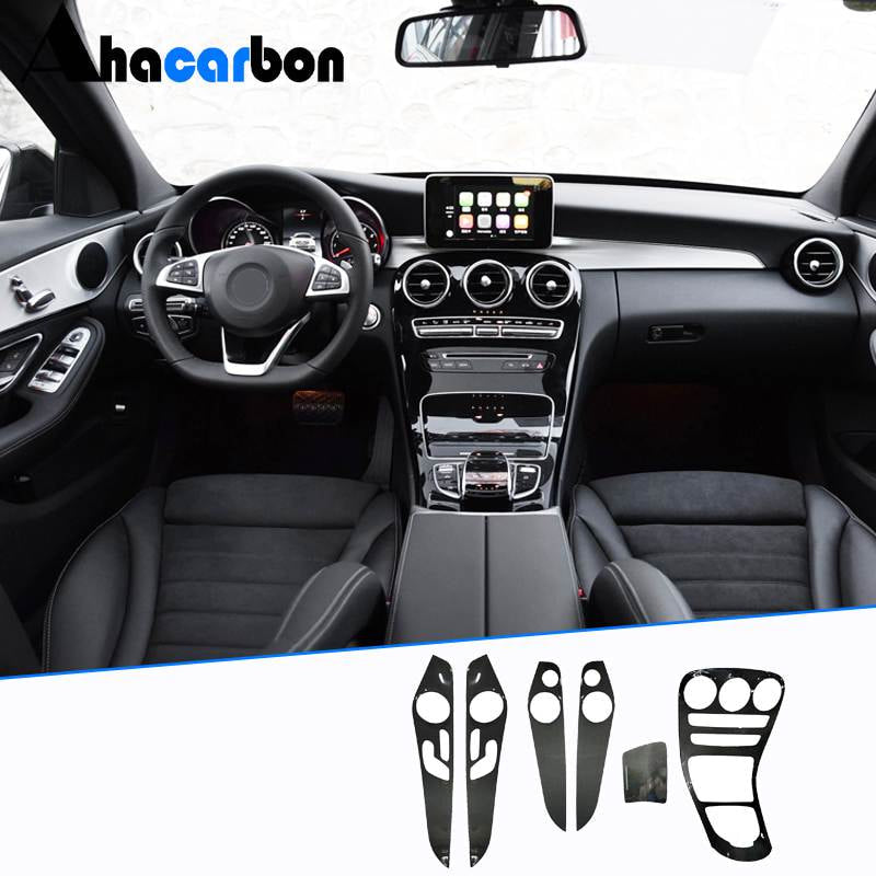 Benz C Class W205 2014-2018 Dry Carbon Fiber Interior Trims