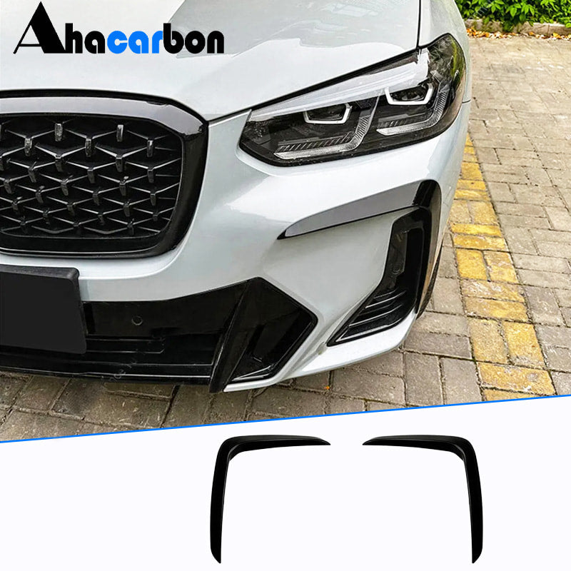 BMW X3 G01 X4 G02 Lci 2021-2023 Front Bumper Vents ABS