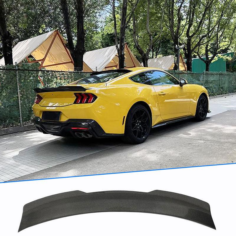 Ford Mustang Dark Horse Coupe Carbon Fiber Rear Trunk Spoiler, 2024