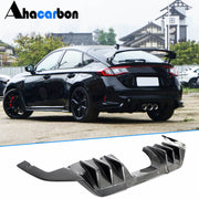 Honda Civic Type R Hatchback 4-Door 2023+ Rear Bumper Diffuser Carbon Fiber
