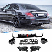 Mercedes-Benz W213 Sedan PP Rear Diffuser, 2017–2020 | Sport / AMG Fitment Check