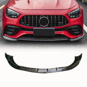 Mercedes Benz E Class W213 E63 (S) AMG Sedan 4-Door 2021-2024 Front Bumper Lip Carbon Fiber