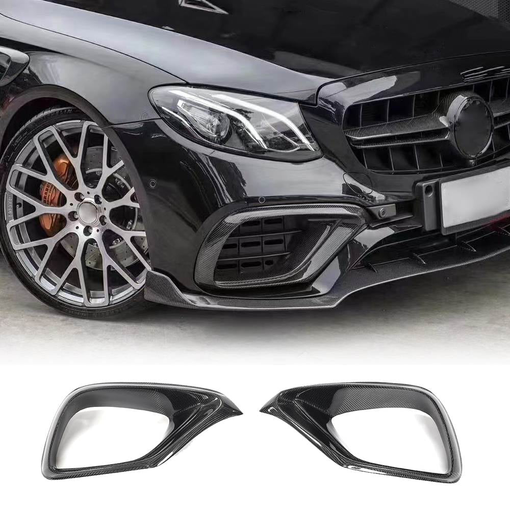 Mercedes Benz W213 E63 (S) AMG 2017-2020 Fog light Covers Carbon Fiber