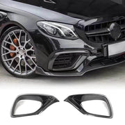 Mercedes Benz W213 E63 (S) AMG 2017-2020 Fog light Covers Carbon Fiber
