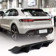 Porsche Macan 2022UP Rear Bumper Diffuser Carbon Fiber