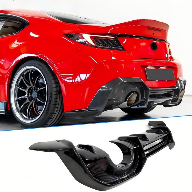 2022-2023 Subaru BRZ Toyota GR86 Carbon Fiber Rear Bumper Diffuser