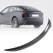 Tesla Model 3 2023 Rear Trunk Spoiler Dry Carbon Fiber