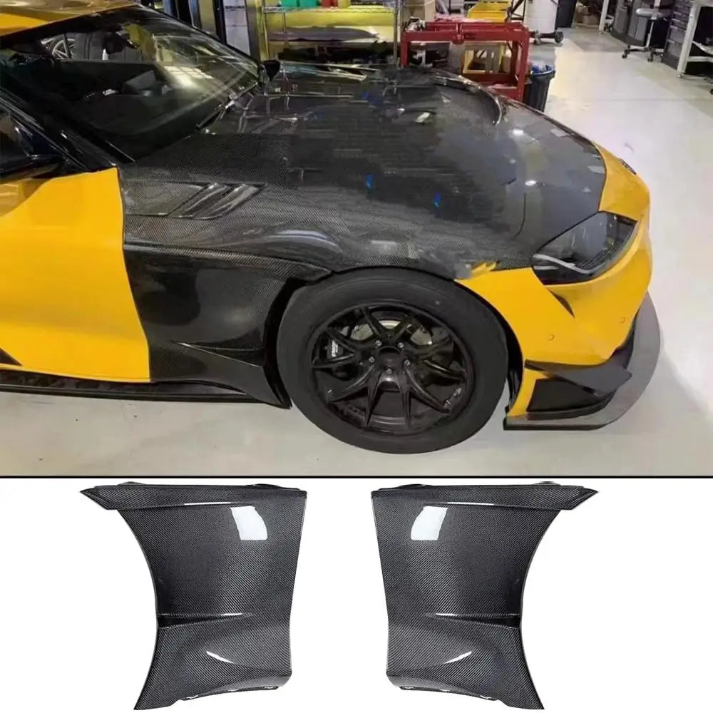 Toyota GR Supra J29 MK5 A90 A91 2019-2022 Side Fender Vents Carbon Fiber