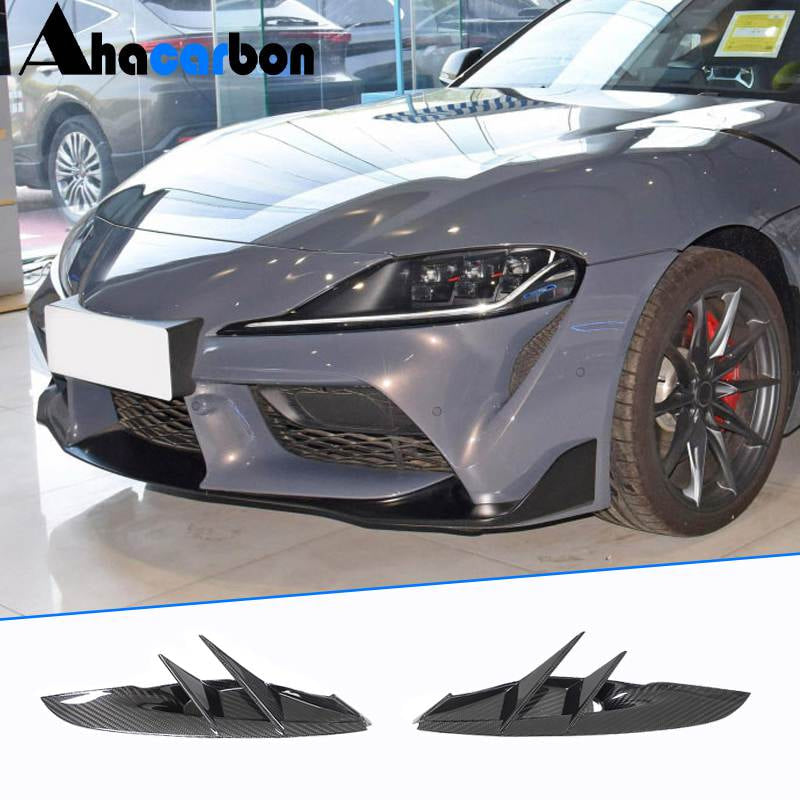 Toyota Supra GR A90 A91 MK5 20UP Front Bumper Vents Prepreg Dry Carbon Fiber