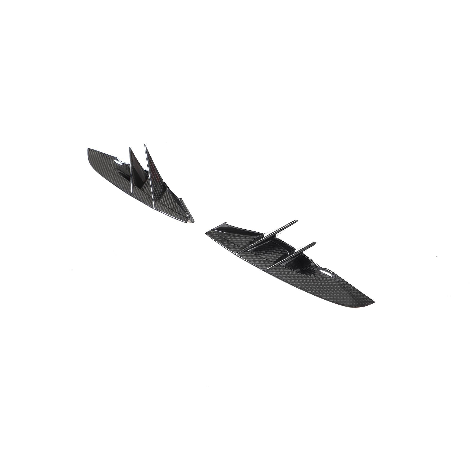 Toyota Supra GR A90 A91 MK5 20UP Front Bumper Vents Prepreg Dry Carbon Fiber