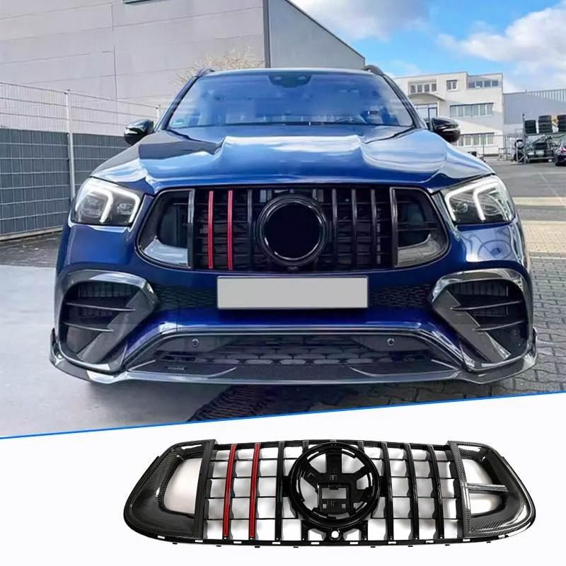 Mercedes-Benz W167 C167 GLE63 AMG Carbon Front Grille Trim 2021–2023