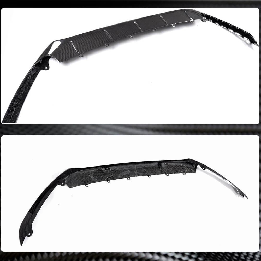 Ford Focus RS Facelift 2016-2018 Front Bumper Lip Carbon Fiber