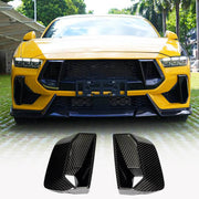 Ford Mustang GT S650 2024 2025 Front Air Intake Covers Carbon Fiber