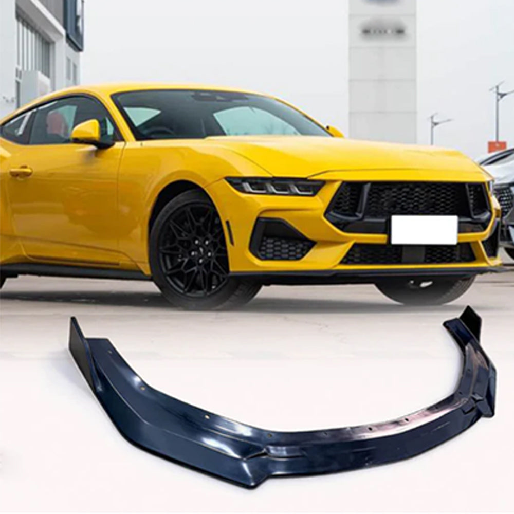 Ford Mustang (2024-2025) PU Front Bumper Lip-Direct Fit