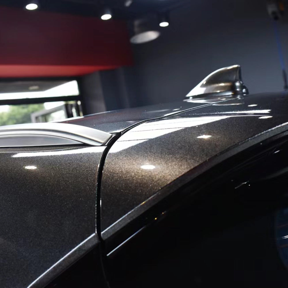Glass Heavy Metal Graphite Grey Wrap Vinyl