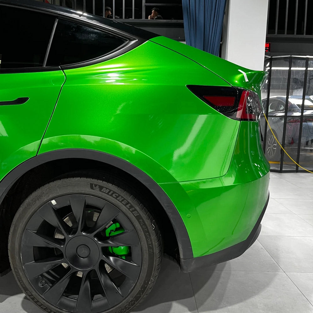 Glass Heavy Metal Flame Green