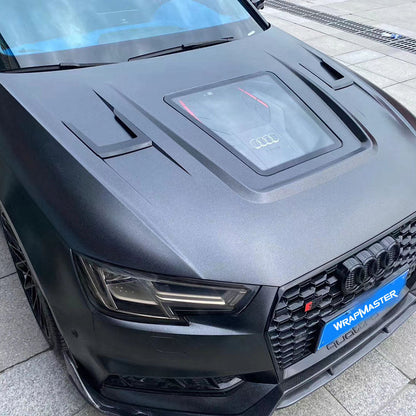 Matte Heavy Metal Graphite Black Wrap