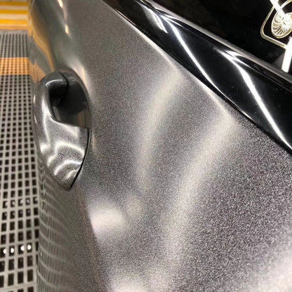 Matte Heavy Metal Graphite Grey Car Wrap