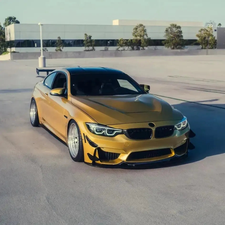 GT4 Style Carbon Fiber Front Canard - BMW F80 M3 & F82 / F83 M4
