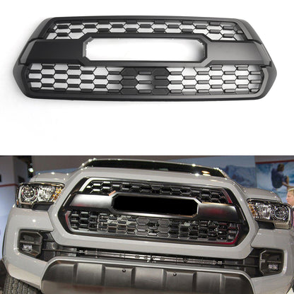 2016-2023 Tacoma TRD PRO PT228-35170 Front Bumper Hood Grill Kit Matte Black