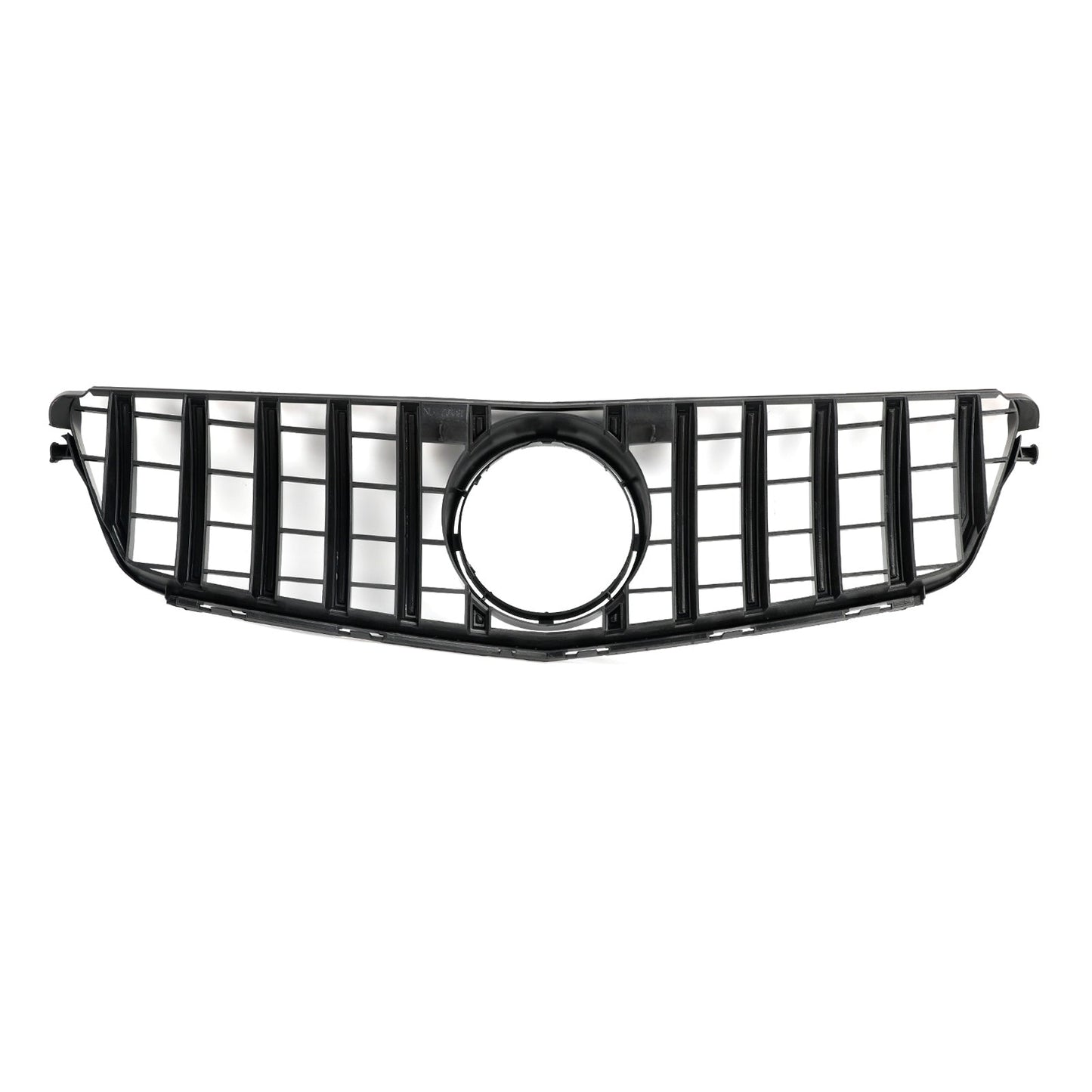 2008-2014 Mercedes-Benz C-Class W204 GTR Style Front Bumper Grille with Benz Logo