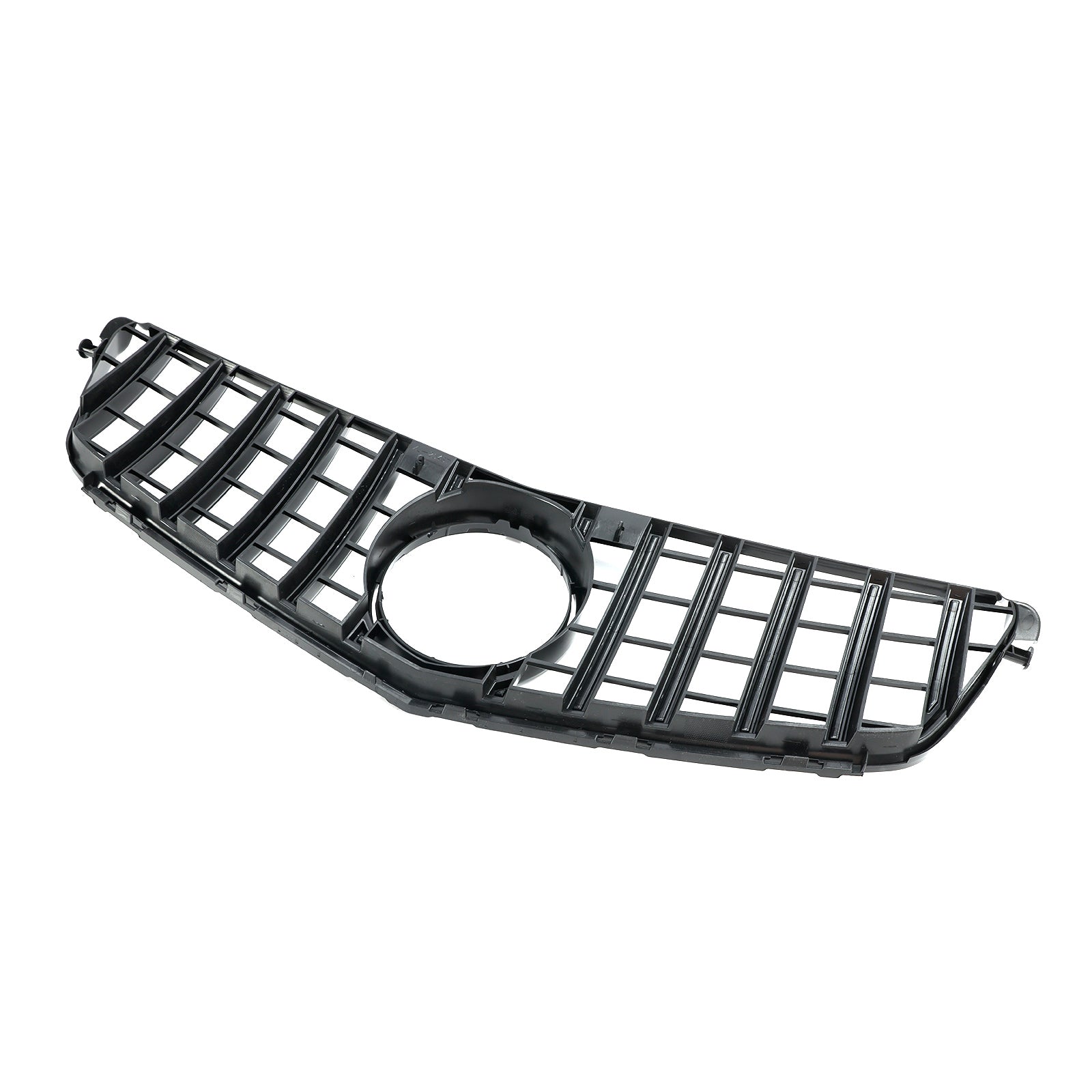 2008-2014 Mercedes-Benz C-Class W204 GTR Style Front Bumper Grille with Benz Logo