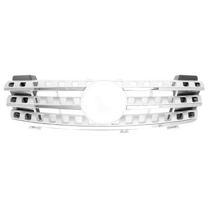 2005-2008 Mercedes-Benz ML-Class W164 ML320 ML350 ML500 Chrome Front Upper Grille
