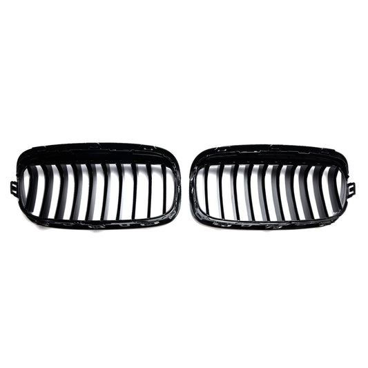 2015-2018 BMW 2 Series Gran Tourer F45 F46 Gloss Black Front Kidney Grille