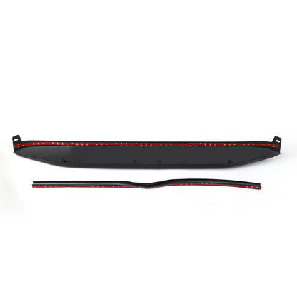 2007-2017 Jeep Wrangler JK NightHawk Light Brow Cover Front Grille — Matte Black