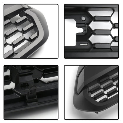 TRD Pro Grille + ACC DRCC Garnish Sensor Cover + LED Lights For Toyota Tacoma 2016-2023