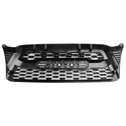2005-2011 Toyota Tacoma Matte Black Front Bumper Grille Grill W/Led PT0317-9842 Generic