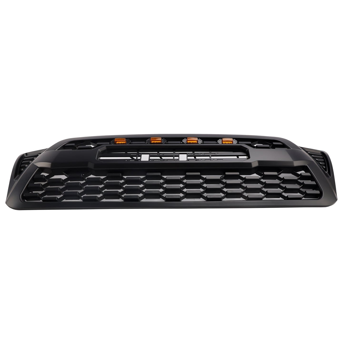 2005-2011 Toyota Tacoma Matte Black Front Bumper Grille Grill W/Led PT0317-9842 Generic