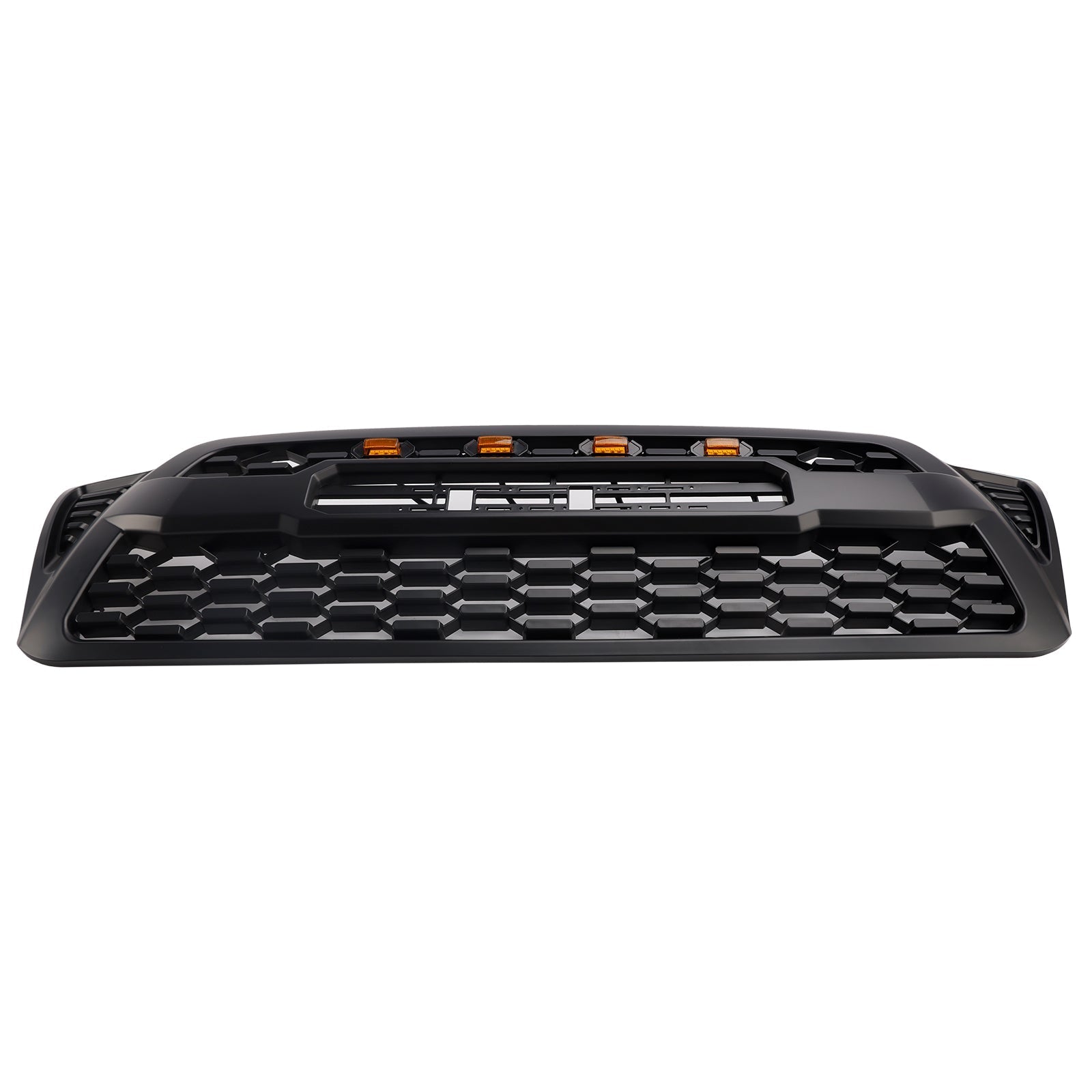 2005-2011 Toyota Tacoma Matte Black Front Bumper Grille Grill W/Led PT0317-9842 Generic