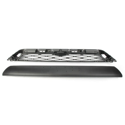 No Need to drill Version 2014-2019 4Runner TRD PRO 2 Piece Front Bumper Grille PZ323-35056 PZ327-35053 Grill Replacement+Gray