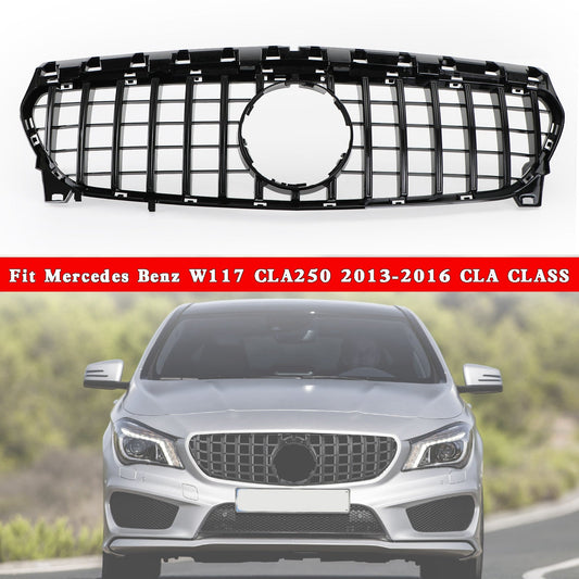 2013-2019 Mercedes-Benz CLA-Class W117 CLA180 CLA200 CLA250 CLA45 GT-R Style Front Bumper Grille