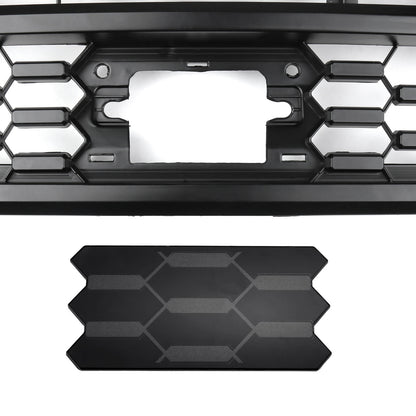 TRD Pro Grille + ACC DRCC Garnish Sensor Cover + LED Lights For Toyota Tacoma 2016-2023