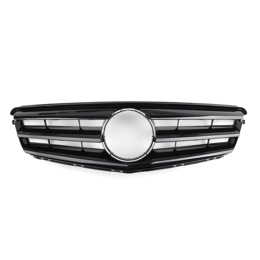 2008-2014 Mercedes-Benz C-Class W204 C300 C350 Front Bumper Grille with LED Emblem
