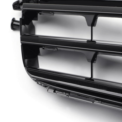2008-2014 Mercedes-Benz C-Class W204 C300 C350 Chrome Front Bumper Grille with LED Emblem