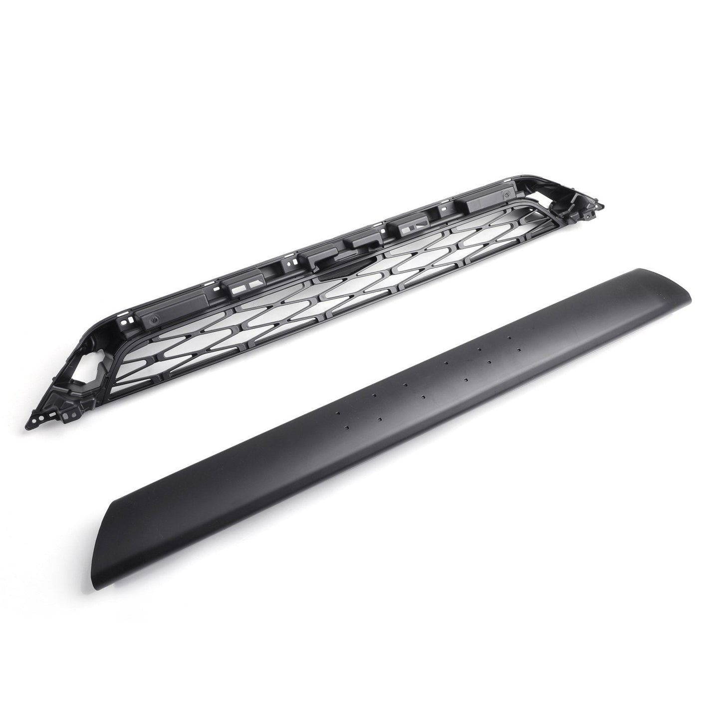 2014-2019 Toyota 4Runner TRD PRO Front Grille Grill Kit Gray Word + LED Light