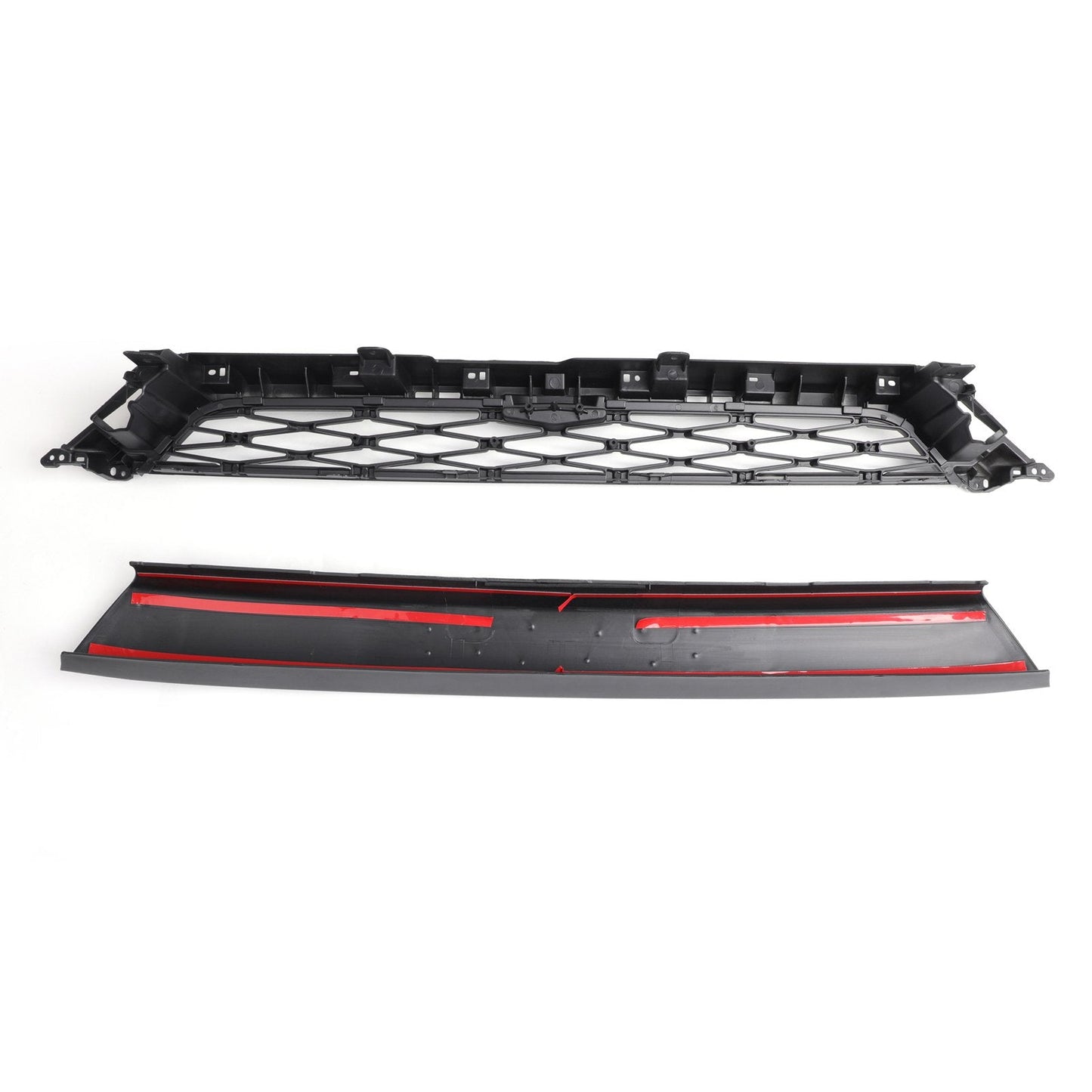 2014-2019 Toyota 4Runner TRD PRO Front Grille Grill Kit Gray Word + LED Light