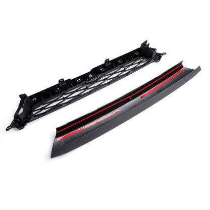 2014-2019 Toyota 4Runner TRD PRO Front Grille Grill Kit Gray Word + LED Light