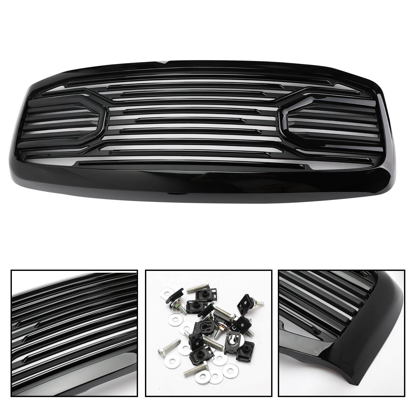2006-2008 Dodge Ram 1500 2500 3500 Big Horn Style Mesh Front Grille Shell Replacement