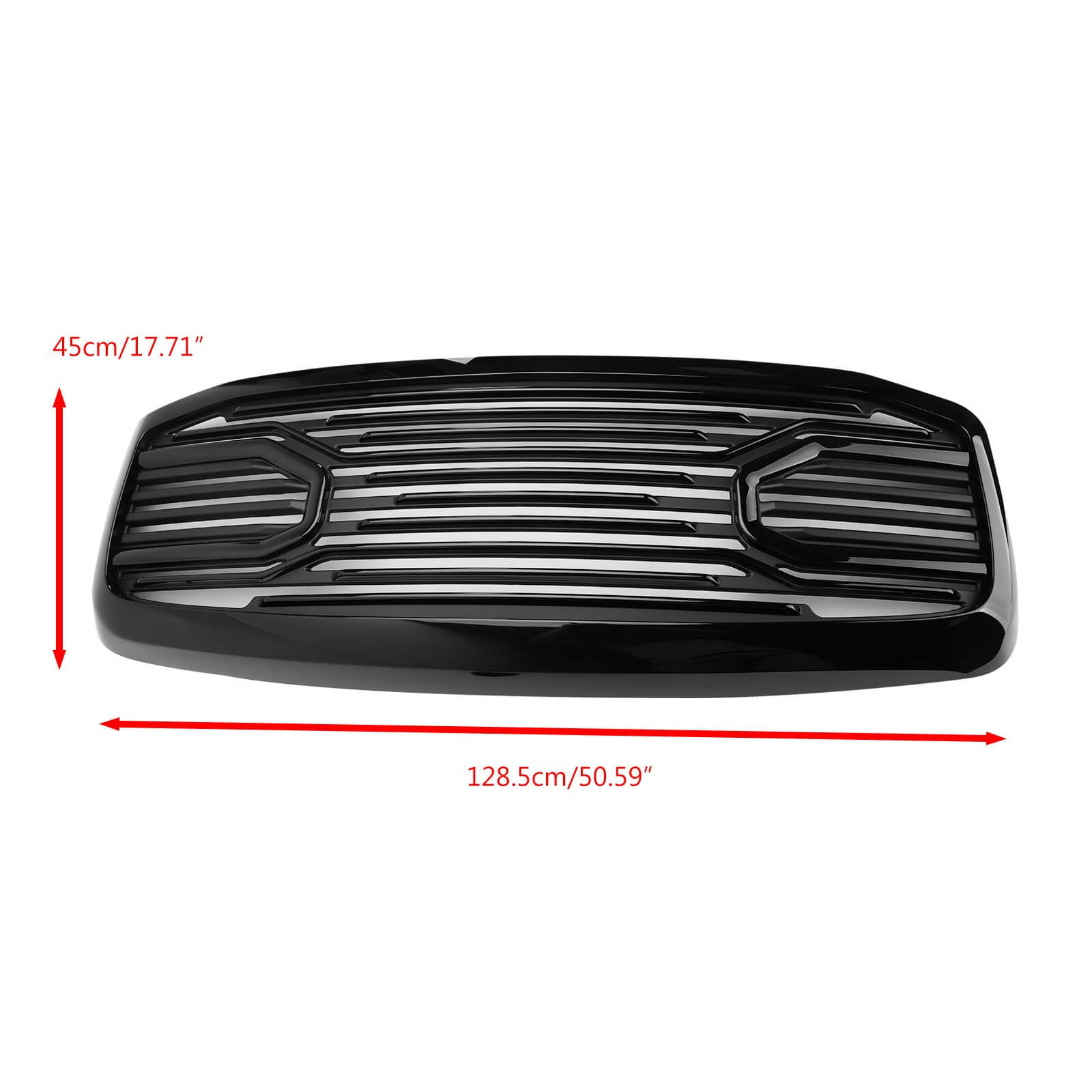 2006-2008 Dodge Ram 1500 2500 3500 Big Horn Style Mesh Front Grille Shell Replacement