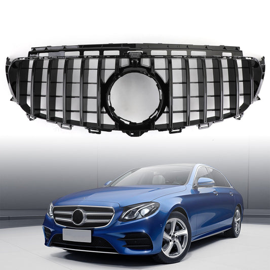 2016-2019 Mercedes-Benz E-Class W213 AMG Front Grille with Camera & Logo