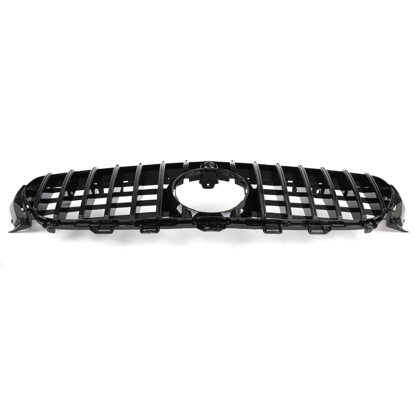 2016-2019 Mercedes-Benz E-Class W213 E200 E300 E400 E43 AMG Front Grille with Camera Hole & Logo