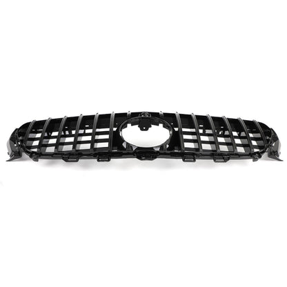 2016-2019 Mercedes-Benz E-Class W213 E200 E300 E400 E43 AMG Front Grille with Camera Hole & Logo