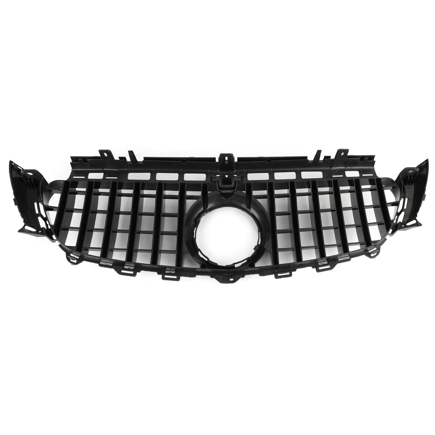 2016-2019 Mercedes-Benz E-Class W213 E200 E300 E400 E43 AMG Front Grille with Camera Hole & Logo