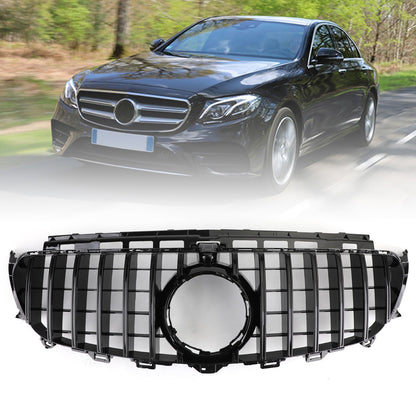 2016-2019 Mercedes-Benz E-Class W213 AMG Front Grille with Camera & Logo