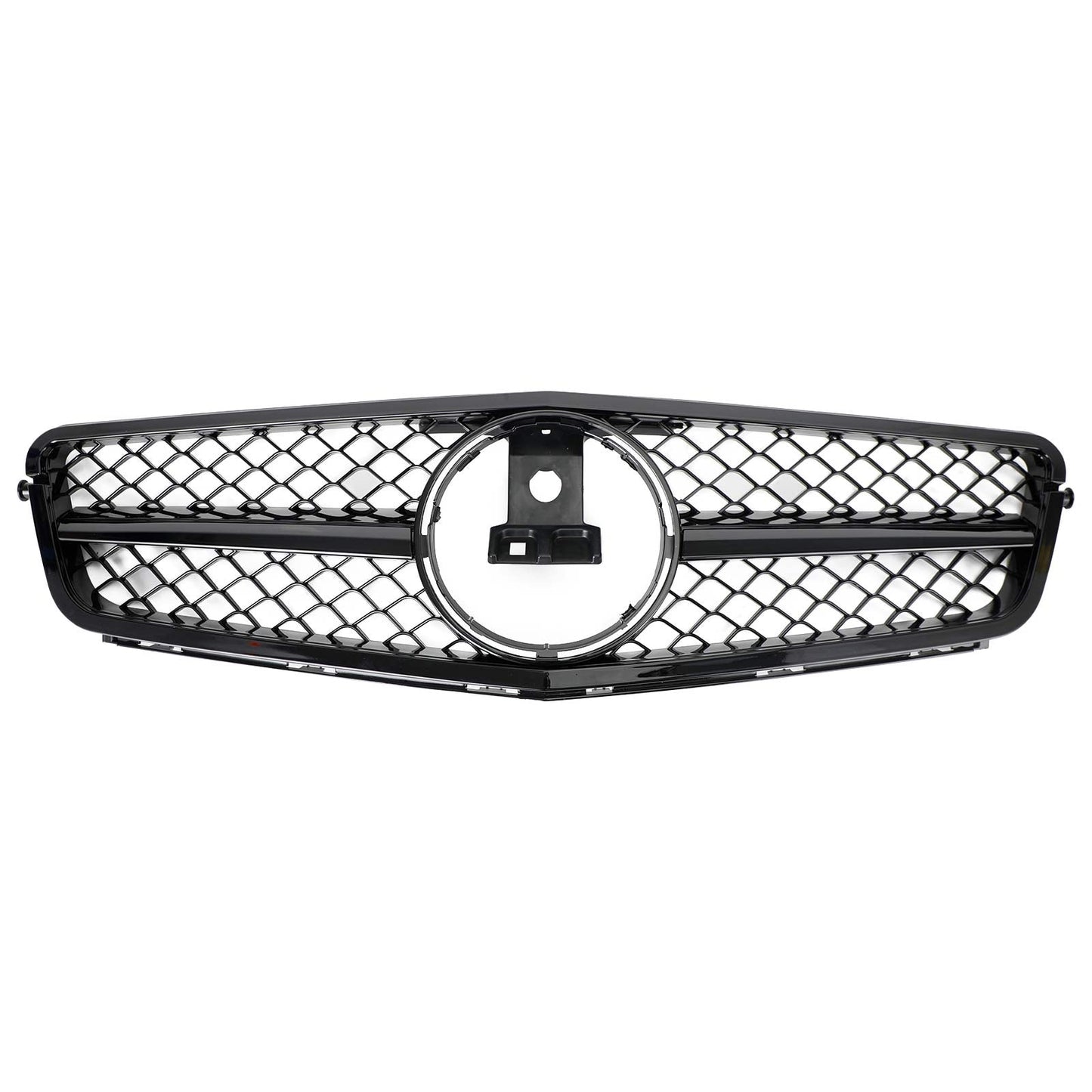 2008-2014 Mercedes-Benz C-Class W204 C300 C350 Front Bumper Grille with LED Emblem