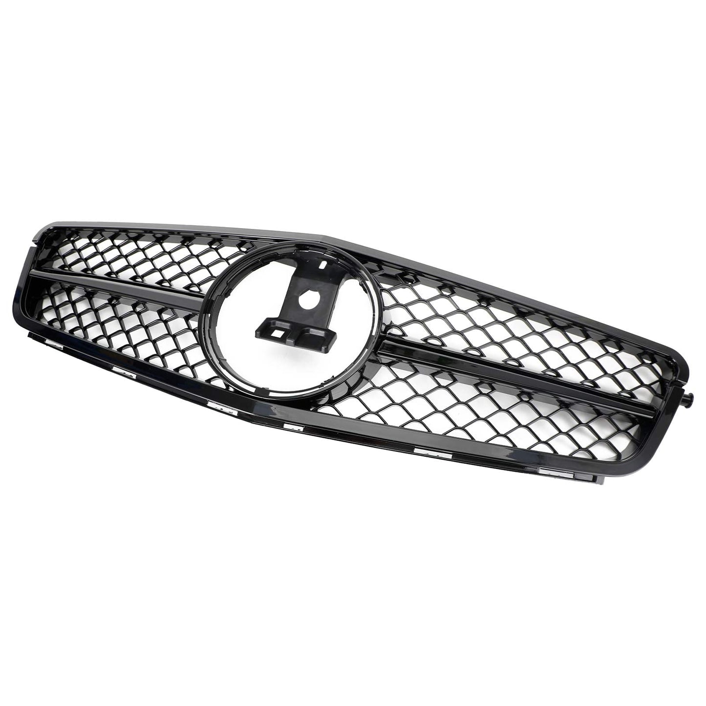 2008-2014 Mercedes-Benz C-Class W204 C300 C350 Front Bumper Grille with LED Emblem